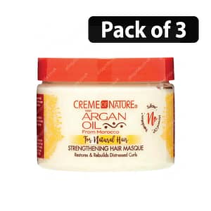 (Pack of 3) Creme of Nature Strengthening Hair Masque 11.5oz