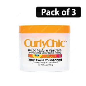 (Pack of 3) CurlyChic Mixed Texture HairCare Your Curls Conditioned 12oz