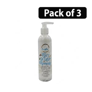 (Pack of 3) CurlyChic Rice Water Remedy Stimulating Leave In Conditioner 8fl.oz