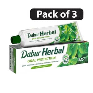 (Pack of 3) Dabur Herbal Toothpaste 130g