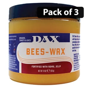 (Pack of 3) Dax Bees-Wax with Royal Jelly 14oz