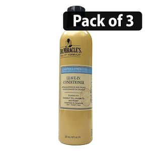 (Pack of 3) Dr. Miracle’s Leave-In Conditioner 8oz