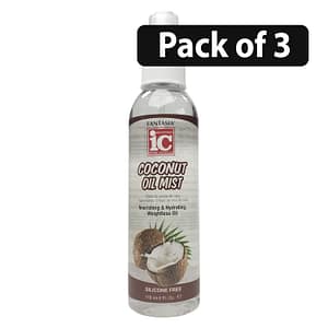 (Pack of 3) Fantasia IC Coconut Oil Mist 6oz