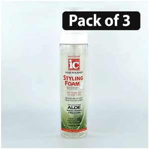 (Pack of 3) Fantasia IC Hair Polisher Styling Foam 8.5oz