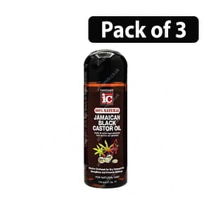 (Pack of 3) Fantasia IC Jamaican Black Castor Oil 6oz