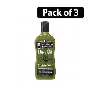 (Pack of 3) Hollywood Beauty Olive Oil Shine Moisturizer 12oz