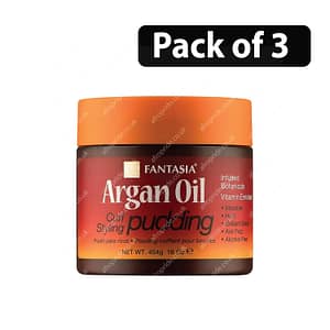 (Pack of 3) IC Fantasia Argon Oil Curl Styling Pudding 16oz