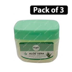 (Pack of 3) Ican London Rich Conditioning Petroleum Jelly 13oz Aloe Vera