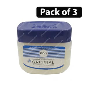 (Pack of 3) Ican London Rich Conditioning Petroleum Jelly 13oz Original