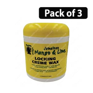 (Pack of 3) Jamaican Mango And Lime Locking Creme Wax 6oz
