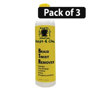 (Pack of 3) Jamaican Mango & Lime Braid Twist Remover 8oz