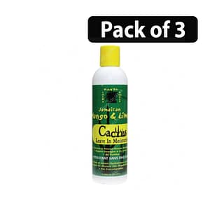 (Pack of 3) Jamaican Mango & Lime Cactus Leave In Moisturizer 8oz