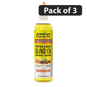 (Pack of 3) Jamaican Mango & Lime Island Oil Moringa Seed & Manuka Honey 8oz