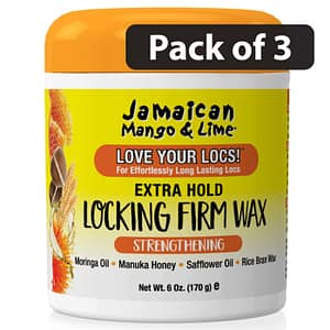(Pack of 3) Jamaican Mango & Lime Locking Firm Wax Extra Hold 6oz