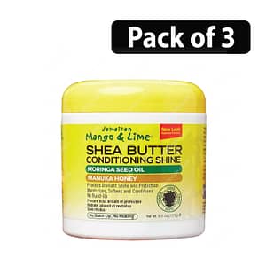 (Pack of 3) Jamaican Mango & Lime Shea Butter Conditioning Shine 5.5oz