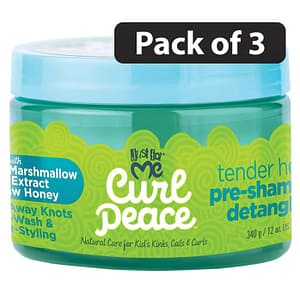 (Pack of 3) Just For Me Curl Peace Pre-Shampoo Detangler 12oz