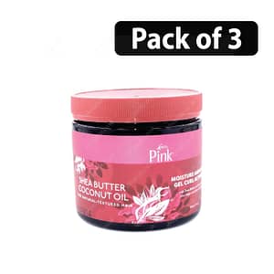 (Pack of 3) Luster PInk Shea Butter Coconut Oil Curl Activator 16oz