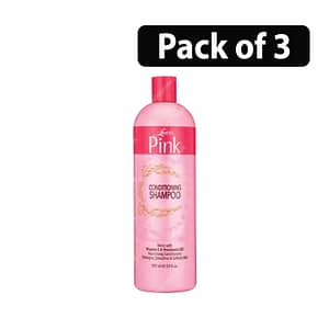 (Pack of 3) Luster’s Pink Conditioning Shampoo 20oz