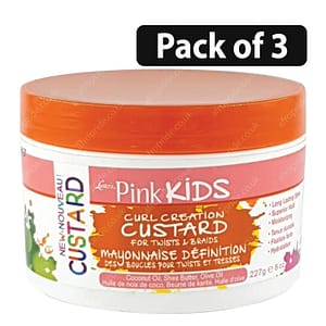 (Pack of 3) Luster’s Pink Kids Curl Creation Custard 8oz