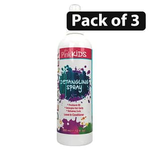 (Pack of 3) Luster’s Pink Kids Detangler Spray 12oz