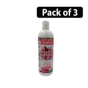 (Pack of 3) Luster’s Pink Kids Easy Comb Detangler 16oz