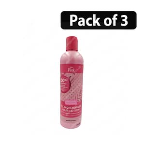 (Pack of 3) Luster’s Pink Oil Moisturizer Hair Lotion 12oz