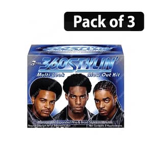 (Pack of 3) Luster’s Scurl 360 Stylin Regular Strength 2 Application