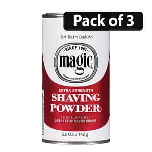 (Pack of 3) Magic Extra Strength Shaving Powder 5oz