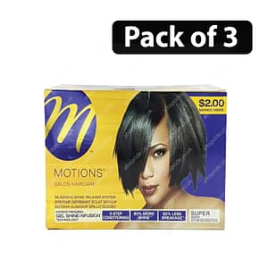 (Pack of 3) Motions Salon Haircare Relaxer System Super 3-Step Conditioning