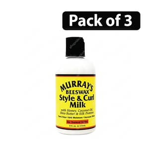 (Pack of 3) Murray's Beeswax Style & Curl Milk 8oz
