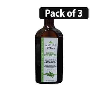 (Pack of 3) Nature Spell Natural Rosemary Oil 150ml