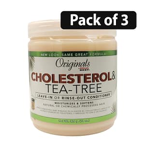 (Pack of 3) Originals Africa’s Best Cholesterol Tea-Tree Oil 15oz