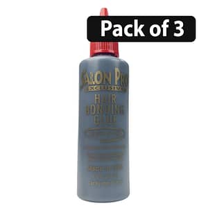 (Pack of 3) Salon Pro Hair Bonding Glue 4oz