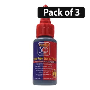 (Pack of 3) Salon Pro Super Hair Bond Glue 1 Oz