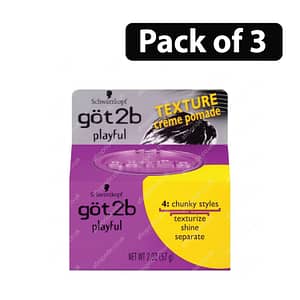 (Pack of 3) Schwarzkopf Got2b Playful 2oz
