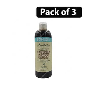 (Pack of 3) Shea Moisture Strengthen & Restore Shampoo 19.8fl.oz/586ml