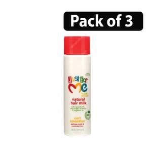 (Pack of 3) Soft & Beautiful Just For Me Natural Hair Milk Curl Smoother 8oz