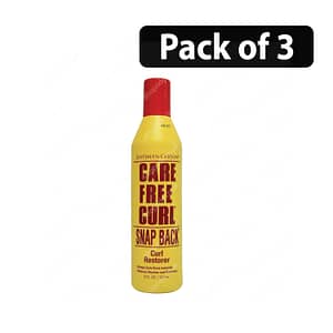 (Pack of 3) SoftSheen Carson Care Free Curl Snap Back Curl Restorer 8oz