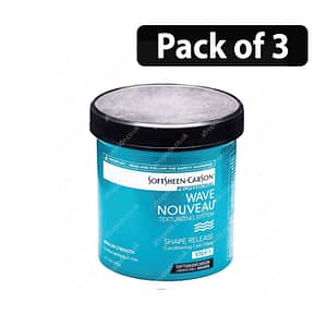 (Pack of 3) SoftSheen Carson Wave Nouveau Texturizing System Conditioning Cold Wave Regular 400g