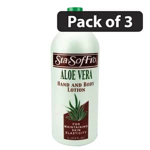 (Pack of 3) Sta Sof Fro Aloe Vera Hand and Body Lotion 1L