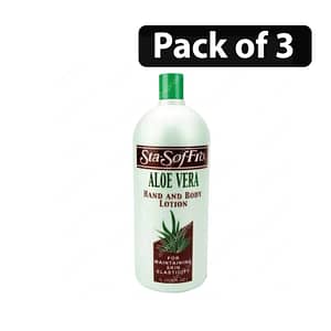 (Pack of 3) Sta Sof Fro Aloe Vera Hand and Body Lotion 1L