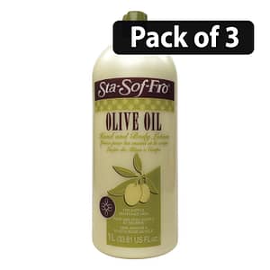 (Pack of 3) Sta-Sof-Fro Olive Oil Hand and Body Lotion 1L
