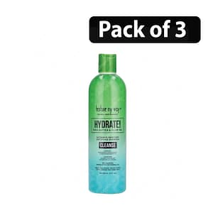 (Pack of 3) Texture My Way Hydrate Shea Butter & Olive Oil Softening Shampoo 12oz