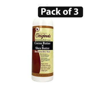 (Pack of 3) Ultimate Originals Cocoa & Shea Butter Moisturizing Body Lotion 12oz