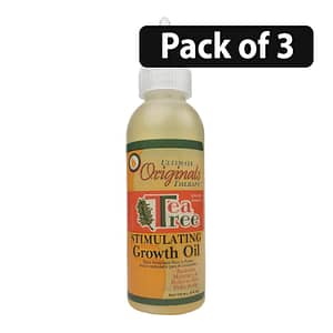 (Pack of 3) Ultimate Originals Therapy Tea Tree Stimulating Growth Oil 4Fl.oz (118 ml) N