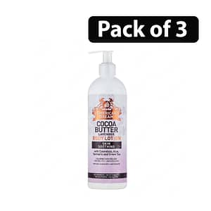 (Pack of 3) American Dream Cocoa Butter Lavender Body Lotion Skin Soothing 16oz