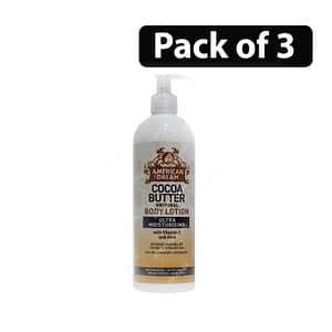 (Pack of 3) American Dream Cocoa Butter Original Body Lotion Ultra Moisturising 16oz