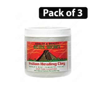 (Pack of 3) Aztec Secret Indian Healing Clay 1lb 454g