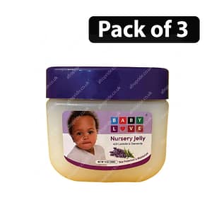 (Pack of 3) Baby Love Nursery Petroleum Jelly with Lavender & Chamomile 368g