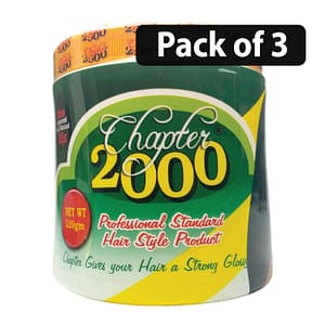 (Pack of 3) Chapter 2000 Hair Food  Professional Standard Strong Gloss 520g